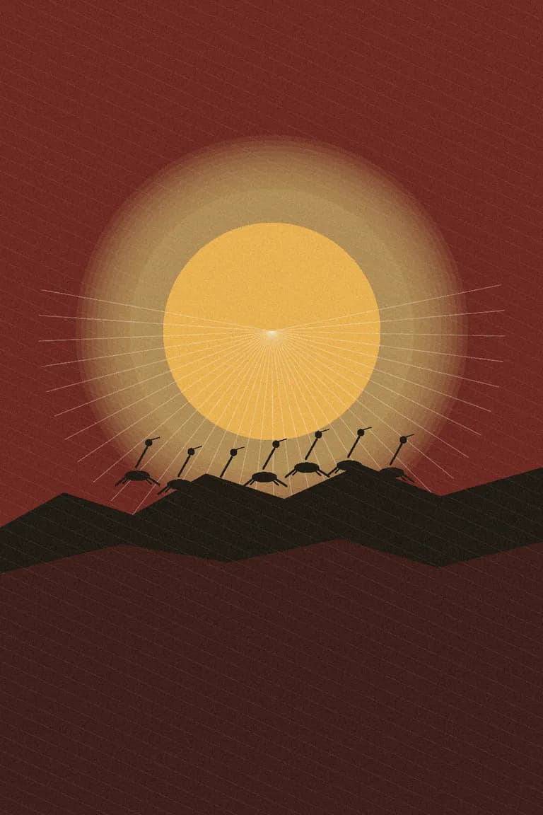 Illustrative cover artwork for Blood Meridian