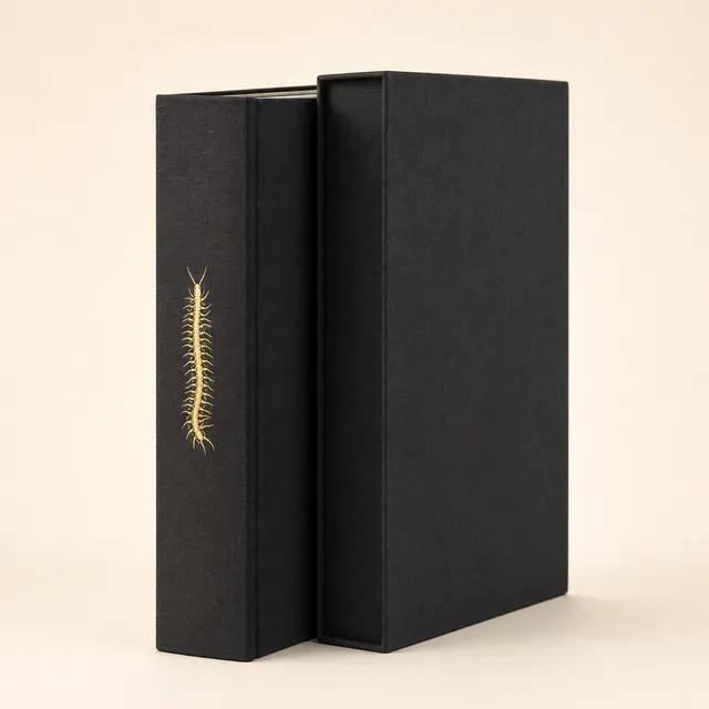 Illustrative plate of A Centipede Press Anthology with its enclosure