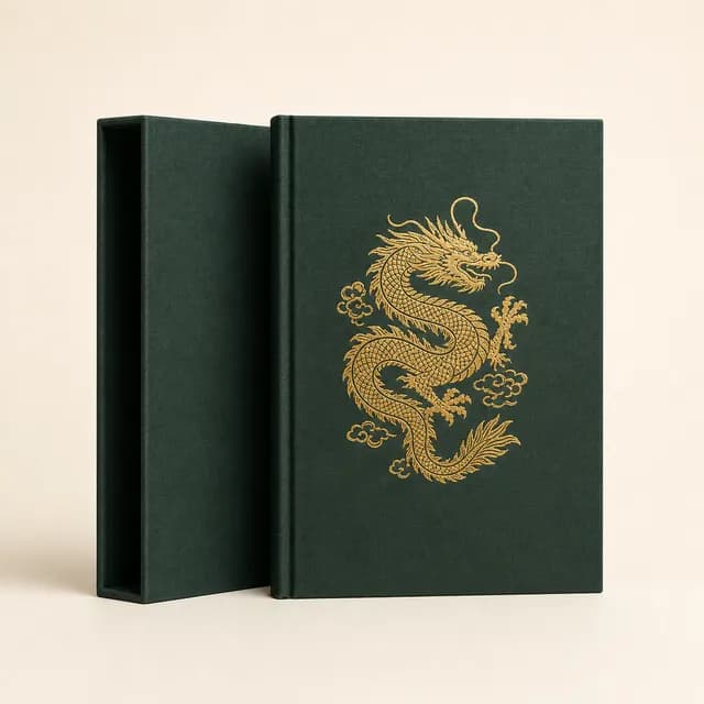 Illustrative plate of The Hobbit with its enclosure
