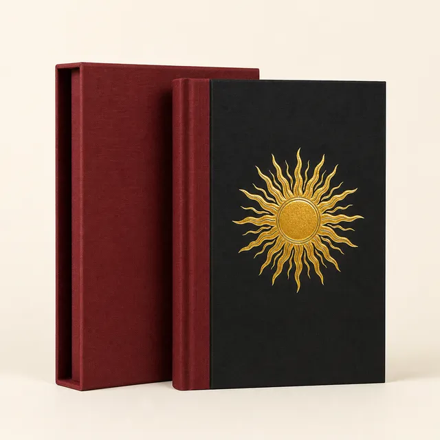Illustrative plate of Blood Meridian with its enclosure